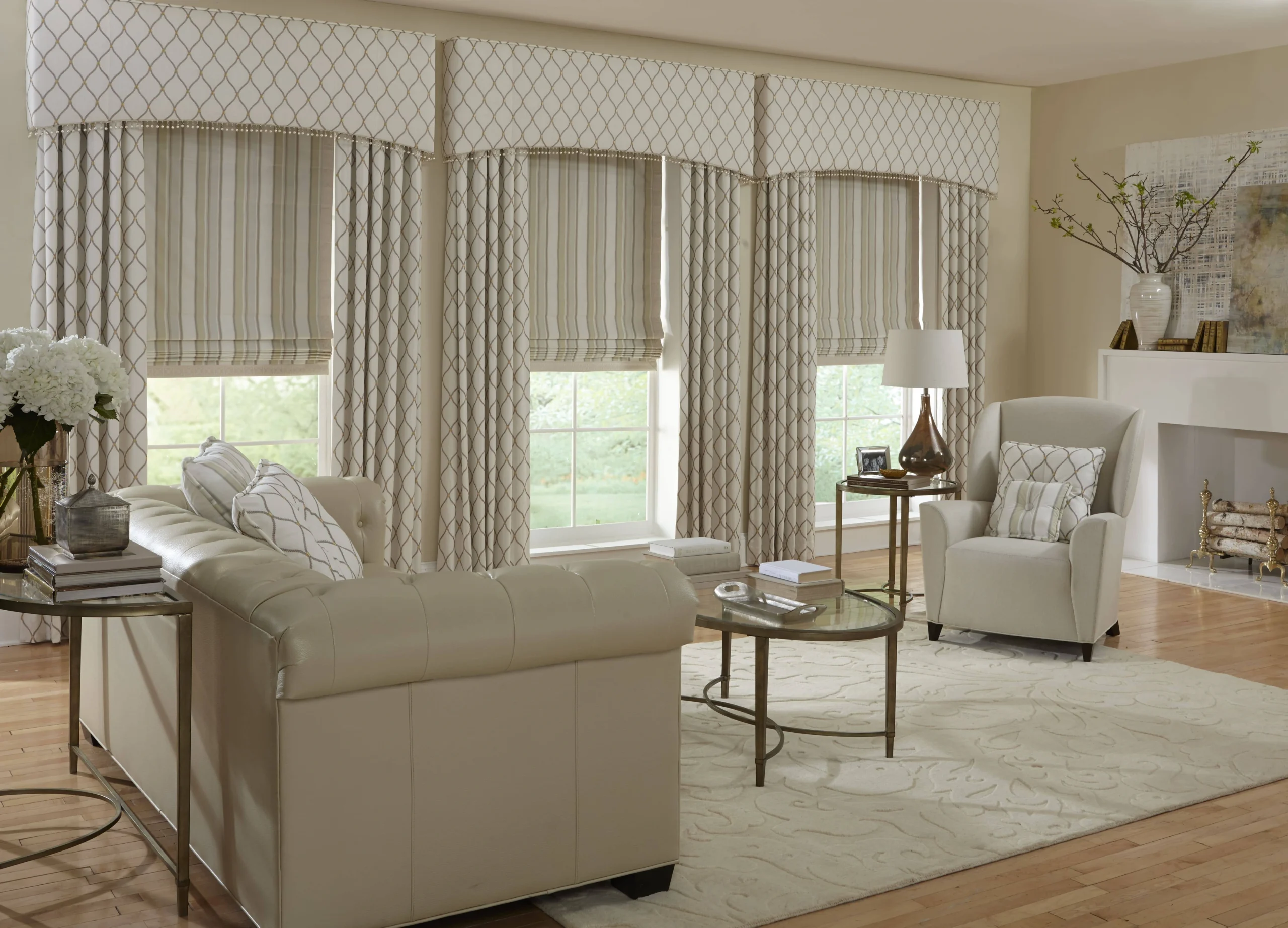 Modern Ripple Fold Sheers