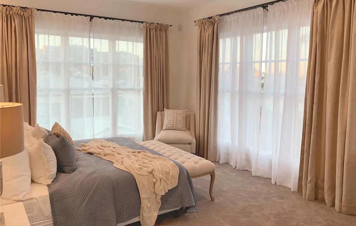 Romantic Sheer Bed Canopy