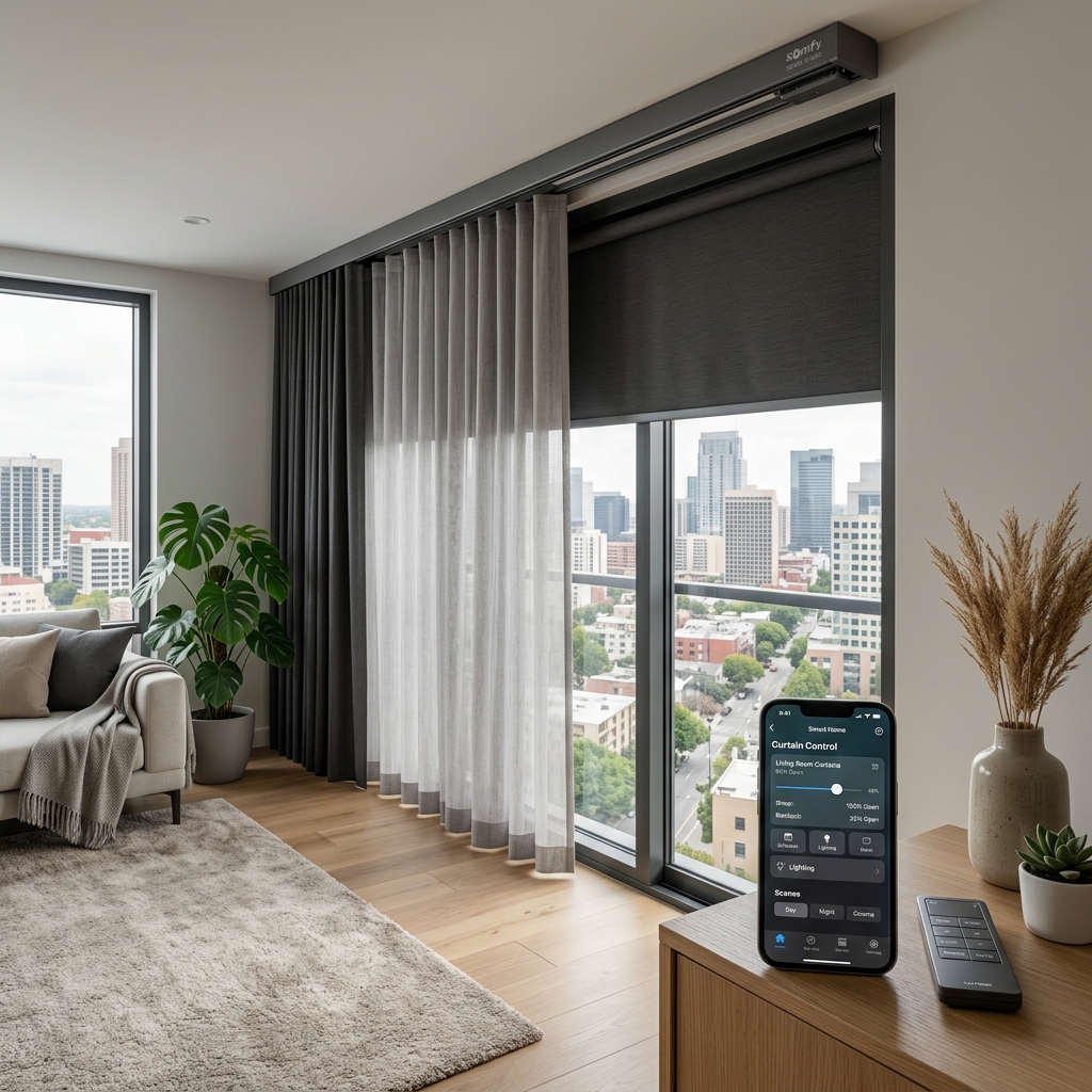 Motorized Curtains