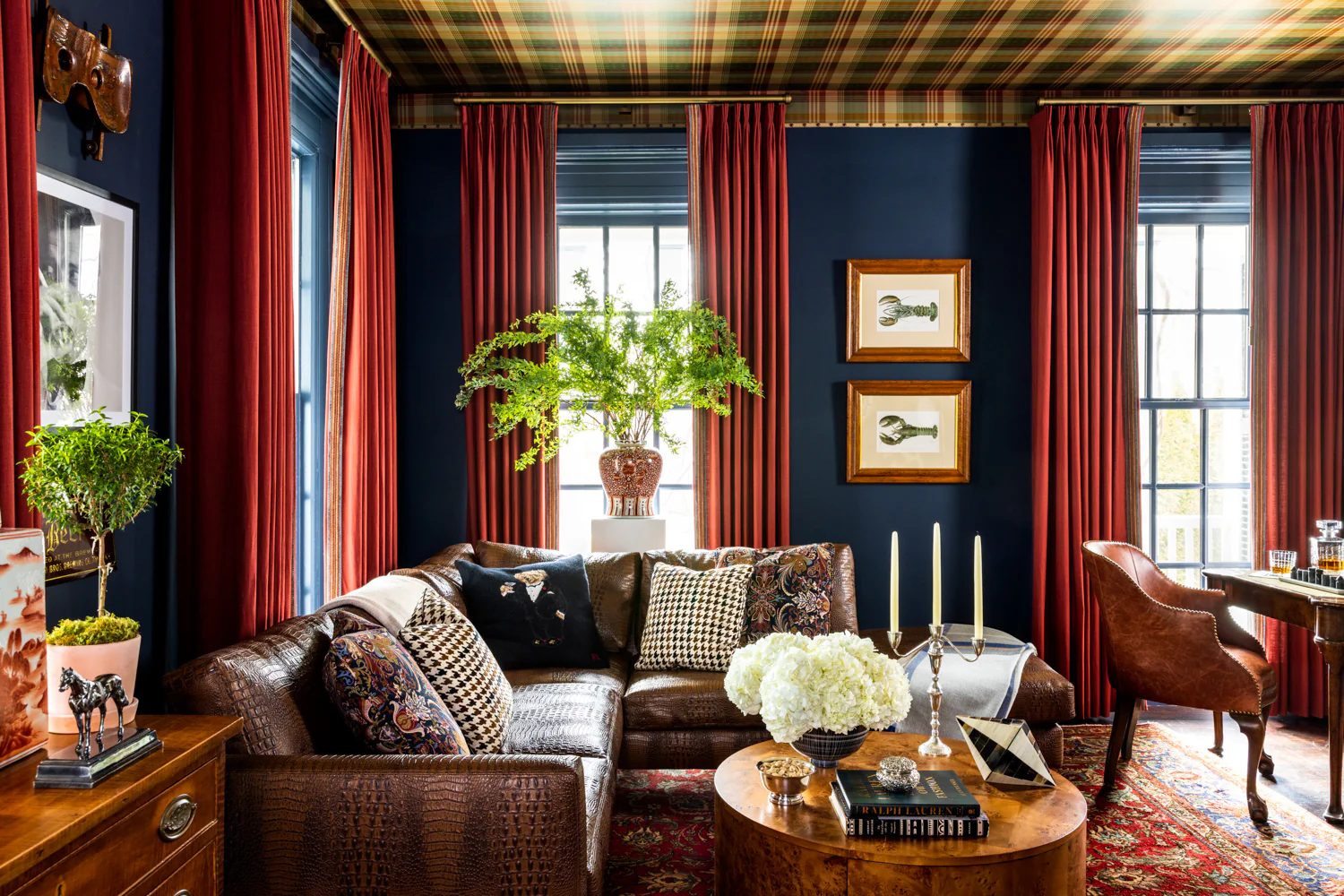 Luxury Triple Fold Curtains